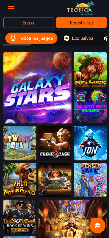 Tropica Casino Download Mobiele App