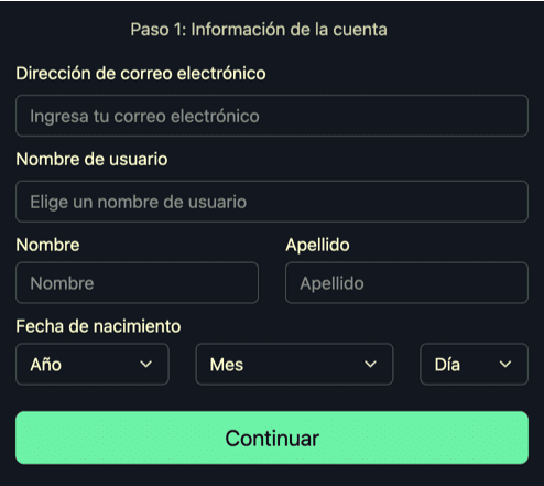 REGISTRO Tropica casino